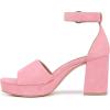 imageNaturalizer Womens Pearlyn Platform SandalFlamingo Pink Suede