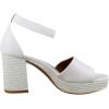 imageNaturalizer Womens Pearlyn Platform SandalWarm White Leather