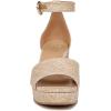 imageNaturalizer Womens Pearlyn Platform SandalWheat