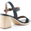 imageNaturalizer Womens Rose Ankle Strap SandalBlack Leather