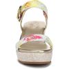 imageNaturalizer Womens Stella Wedge SandalSunlight Floral Leather