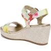 imageNaturalizer Womens Stella Wedge SandalSunlight Floral Leather
