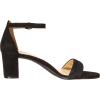 imageNaturalizer Womens Vera Ankle Strap Block Heel Dress SandalBlack Suede