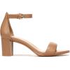 imageNaturalizer Womens Vera Ankle Strap Block Heel Dress SandalCaf