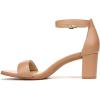 imageNaturalizer Womens Vera Ankle Strap Block Heel Dress SandalFrappe