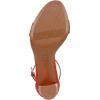 imageNaturalizer Womens Vera Ankle Strap Block Heel Dress SandalOrange Metallic Snake