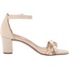 imageNaturalizer Womens Vera Ankle Strap Block Heel Dress SandalPorcelain Multi Woven