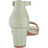 imageNaturalizer Womens Vera Ankle Strap Block Heel Dress SandalSpring Mint Metallic Leather