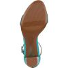 imageNaturalizer Womens Vera Ankle Strap Block Heel Dress SandalTeal Metallic Snake