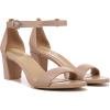 imageNaturalizer Womens Vera Ankle Strap Block Heel Dress SandalVintage Mauve