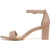 imageNaturalizer Womens Vera Ankle Strap Block Heel Dress SandalVintage Mauve
