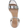 imageNaturalizer womens Izzy Block Heel Ankle Strap SandalSilver
