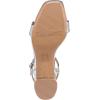 imageNaturalizer womens Izzy Block Heel Ankle Strap SandalSilver