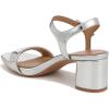imageNaturalizer womens Izzy Block Heel Ankle Strap SandalSilver