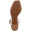 imageNaturalizer womens Izzy Block Heel Ankle Strap SandalSunlight Yellow Floral