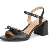 imageNaturalizer Womens Deandra Heeled SandalBlack Linen