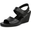 imageNaturalizer Womens Imani Wedge SandalBlack Leather