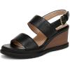 imageNaturalizer Womens Livia Wedge SandalBlack