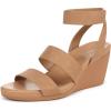 imageNaturalizer Womens Priya Wedge SandalCookie Dough Brown