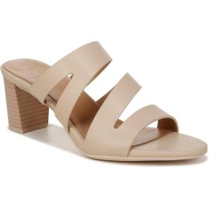 imageNaturalizer Womens Beaming Strappy Slide Heeled SandalCoastal Tan Smooth