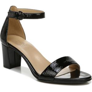 imageNaturalizer Womens Vera Ankle Strap Block Heel Dress SandalBlack