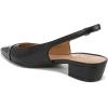 imageNaturalizer Womens Banks PumpBlack Leather Toe Cap