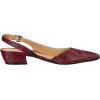 imageNaturalizer Womens Banks PumpPlum Rouge Python