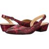 imageNaturalizer Womens Banks PumpPlum Rouge Python