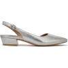 imageNaturalizer Womens Banks PumpSilver Metallic Leather