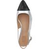 imageNaturalizer Womens Banks PumpSilverBlack Toe Cap