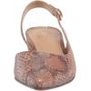 imageNaturalizer Womens Banks PumpTan Metallic Snake