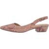 imageNaturalizer Womens Banks PumpTan Metallic Snake