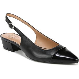 imageNaturalizer Womens Banks PumpBlack Leather Toe Cap