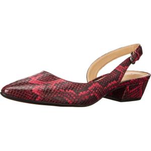 imageNaturalizer Womens Banks PumpPlum Rouge Python