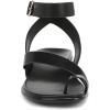 imageNaturalizer Womens Birch Strappy Flat SandalBlack Leather