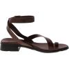 imageNaturalizer Womens Birch Strappy Flat SandalCappuccino Croco Faux Leather