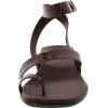 imageNaturalizer Womens Birch Strappy Flat SandalCappuccino Croco Faux Leather