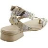 imageNaturalizer Womens Birch Strappy Flat SandalTanLilac Snake