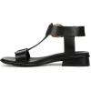imageNaturalizer Womens Brandy Flat SandalBlack Leather