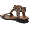 imageNaturalizer Womens Brandy Flat SandalDark Brown Leopard Suede