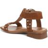 imageNaturalizer Womens Brandy Flat SandalDark Chestnut Stud Suede