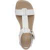imageNaturalizer Womens Brandy Flat SandalWhite Croco