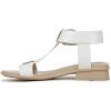 imageNaturalizer Womens Brandy Flat SandalWhite Croco