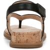 imageNaturalizer Womens Carolyn Flat SandalBlack
