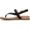 imageNaturalizer Womens Carolyn Flat SandalBlack