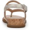 imageNaturalizer Womens Carolyn Flat SandalGold Metallic