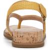 imageNaturalizer Womens Carolyn Flat SandalYellow