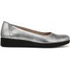 imageNaturalizer Womens Classic Ballet FlatPewter Metallic