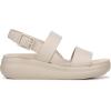 imageNaturalizer Womens Coast Platform Slingback Fashion SandalPorcelain Faux Leather