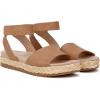 imageNaturalizer Womens Deara Platform Flat SandalCookie Dough Tan